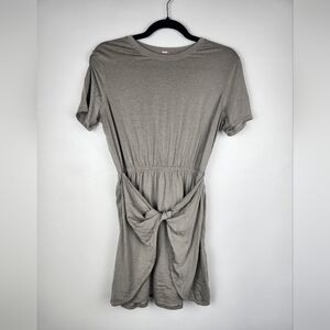 Lululemon Unwind Your Mind Dress Gray Size 4.